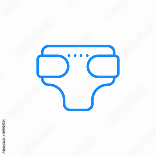 baby care garments icon sign vector