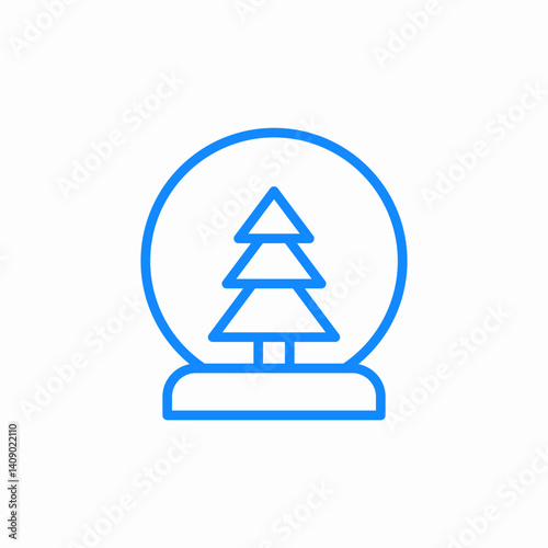 fir celebration icon sign vector