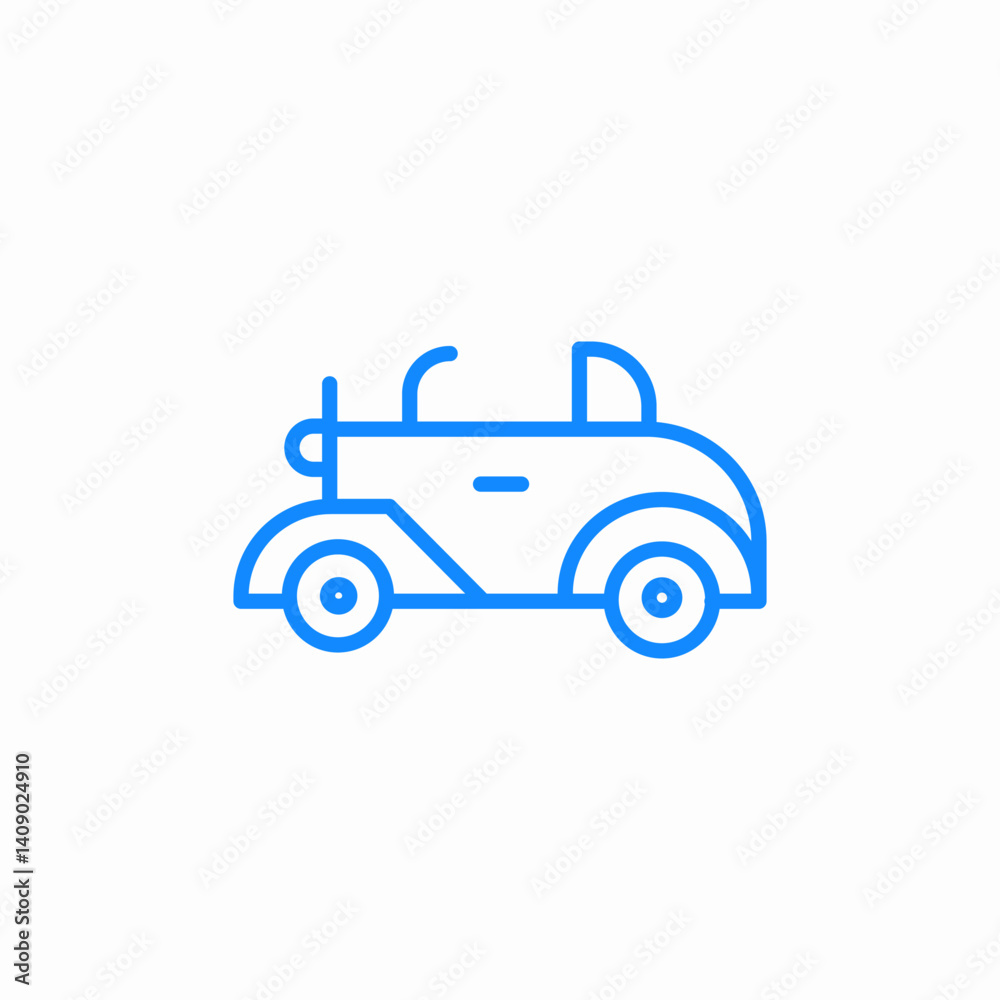 vehicle toy icon sign vector vehicle toy icon sign vector
