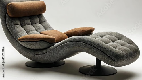 Elegant Modern Chaise Lounge: Comfort and Style