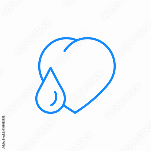 blood function icon sign vector