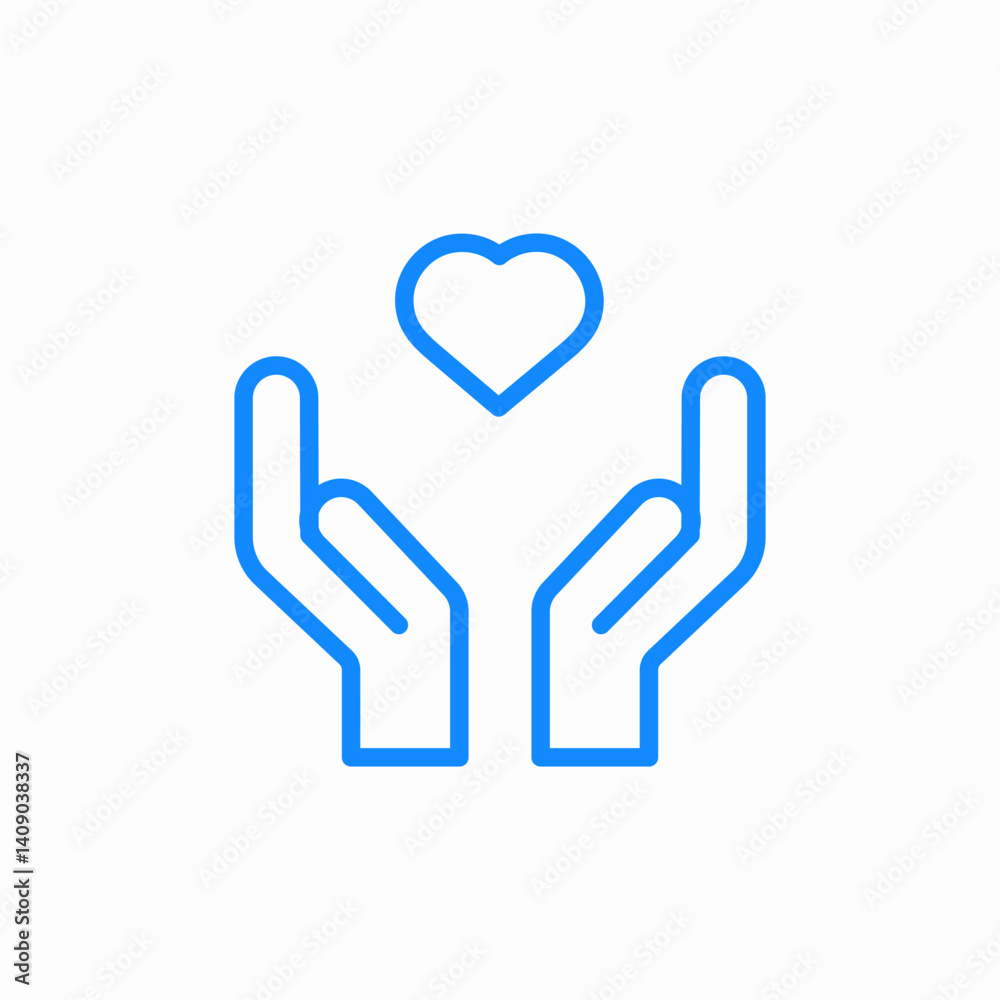 volunteering service icon sign vector volunteering service icon sign vector