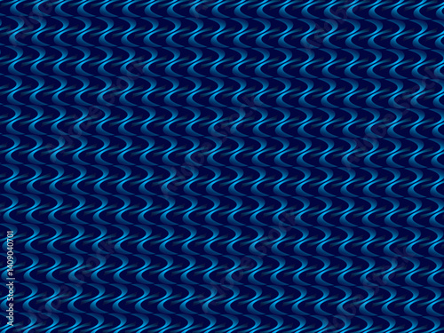 Abstract blue ribbon background design vector. Modern pattern blue fabric texture. Vector horizontal template for digital luxury business banner, invitation, luxury voucher, prestigious gift certifica