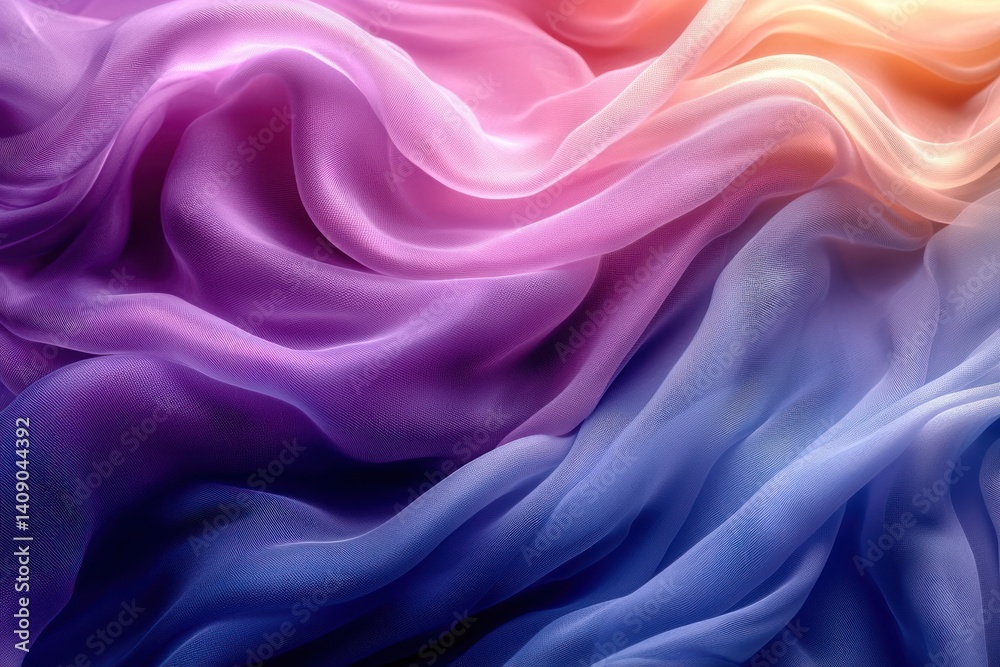 Obraz premium Fluid Fabric Gradient