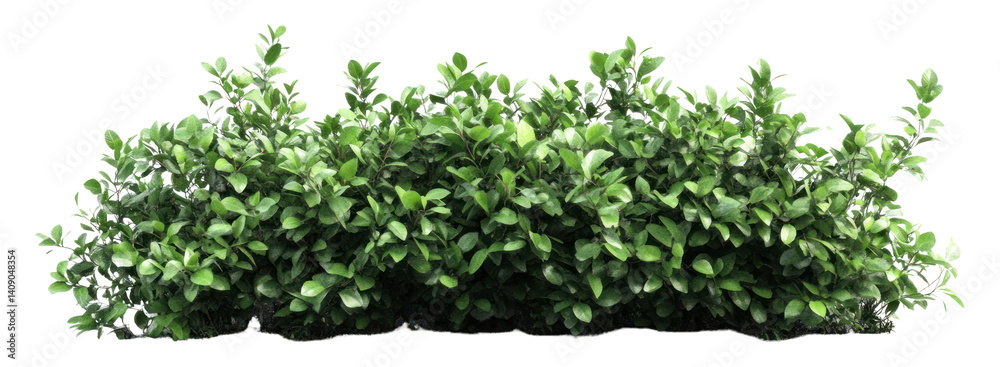 Obraz premium PNG Bush background isolated plant.