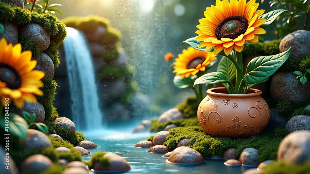 3d wallpaper of flower background