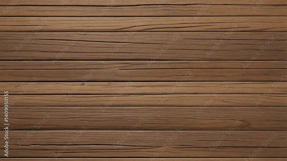 Naklejka premium Rustic charm with horizontal planks. Natural wood texture creates warm and inviting design. Perfect for backgrounds or accent walls.