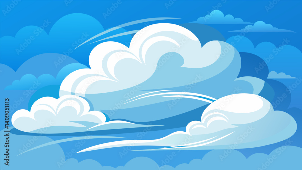 A serene view of wispy cirrus clouds each one softly glowing with the glow of countless binary digits representing the secure and reliable nature of cloud storage solutions.. Vector illustration A serene view of wispy cirrus clouds each one softly glowing with the glow of countless binary digits representing the secure and reliable nature of cloud storage solutions.. Vector illustration