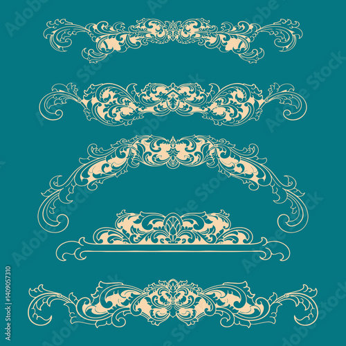 vector set of decorative elements