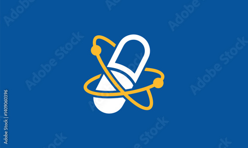 capsule logo for medical company