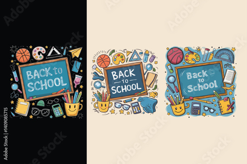 Happy School Supplies – Fun Back to School Shirt