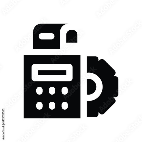 payment system glyph icon. Strong and solid vector icon for websites, mobile interfaces, presentations, and visual branding. High quality and easy to edit.