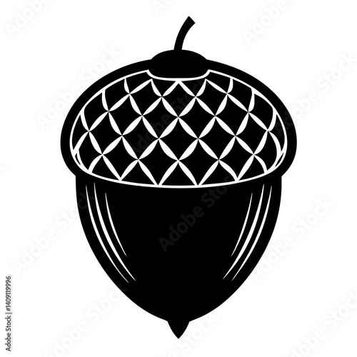  "Acorn Vector Illustration for Digital Design - High Quality & Scalable"