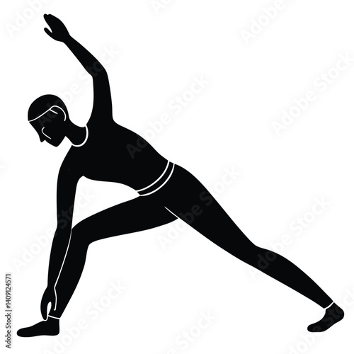 A Person Stretching Or Exercising