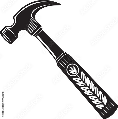 vector illustration of a hammer 