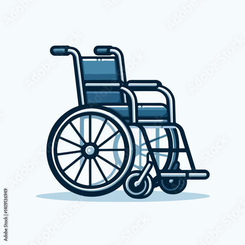 wheelchair vector illustration
