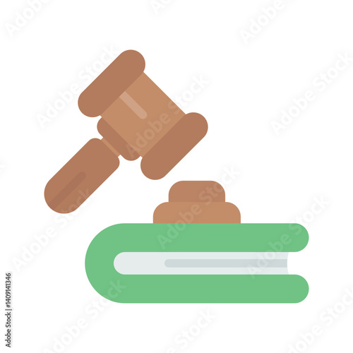 Law & Order icon vector image. Suitable for mobile apps, web apps and print media.