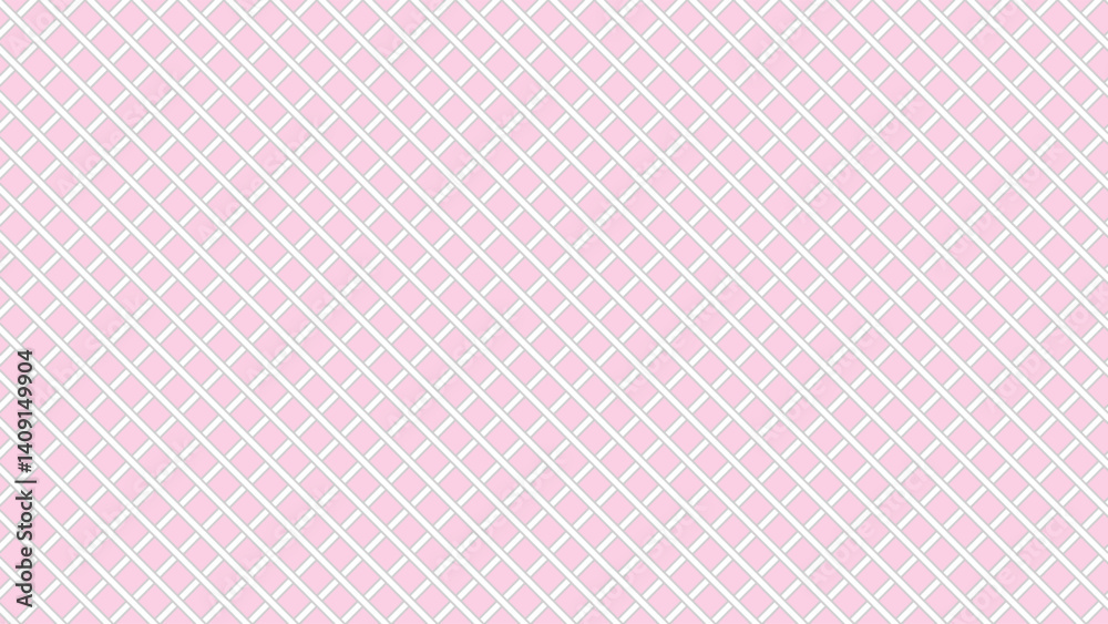 Pink and grey diagonal background. Plaid checkered seamless pattern. Pink and grey diagonal background. Plaid checkered seamless pattern.