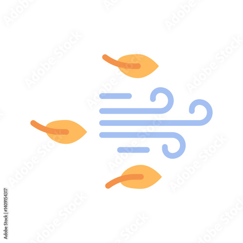 Winds icon vector image. Suitable for mobile apps, web apps and print media.