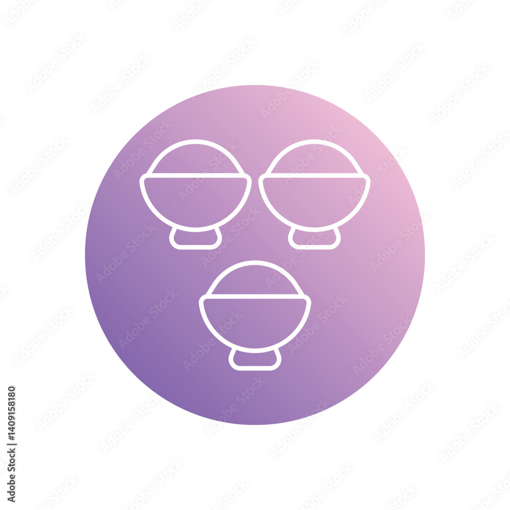 Rangoli Colours icon vector stock illustration Rangoli Colours icon vector stock illustration