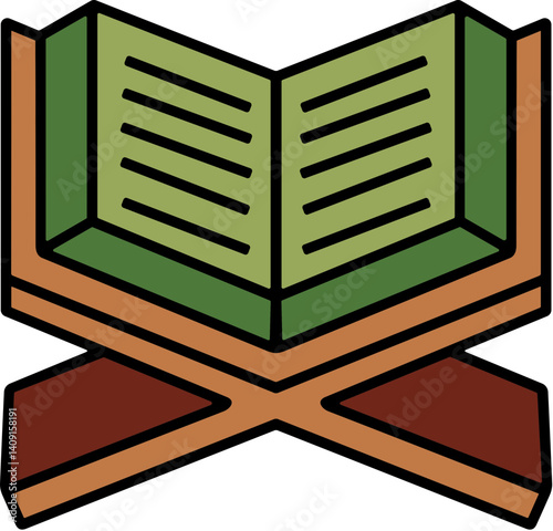 Quran Stand Icon