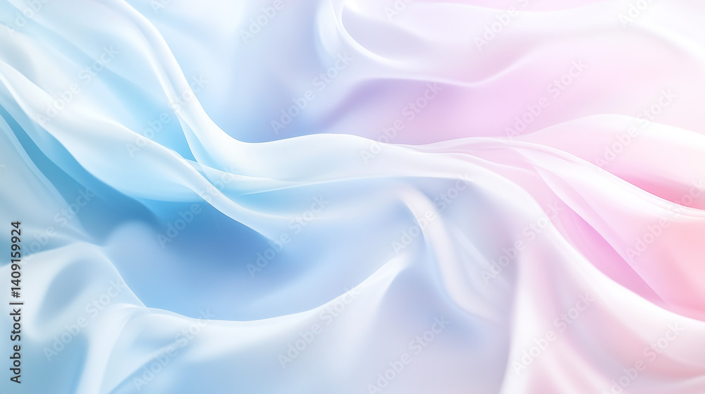 Fototapeta premium Soft gradient background, light pink to peach then to soft orange, placed in an abstract digital space with an empty background, ai generated images.