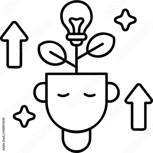 Growth Mindset Icon