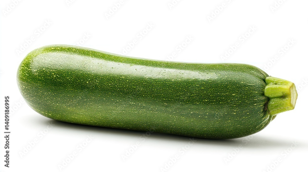 Zucchini on White Background Fresh Green Vegetable Still Life Zucchini on White Background Fresh Green Vegetable Still Life