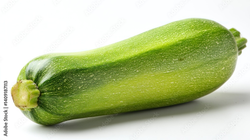 Fresh Zucchini Squash Isolated on White Background Ready for Cooking Fresh Zucchini Squash Isolated on White Background Ready for Cooking