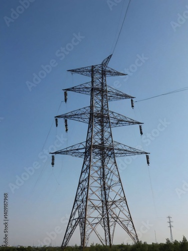 Electrical Power Transmission Tower