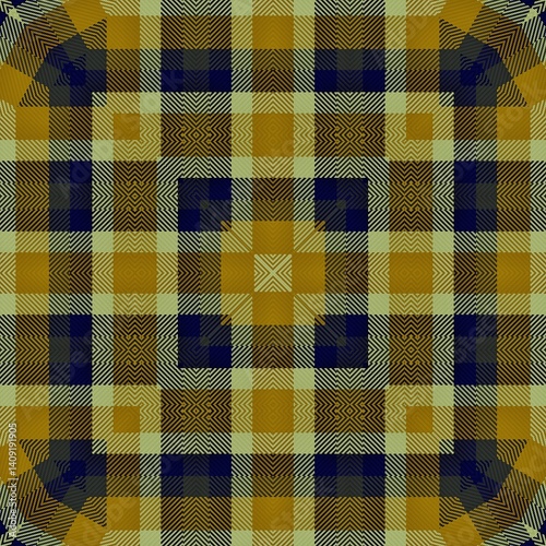 Tartan fabric pattern. Mixed plaid, checkered, gingham texture for tablecloth, picnic, bedsheet, curtain, skirt, gift tag etc printing