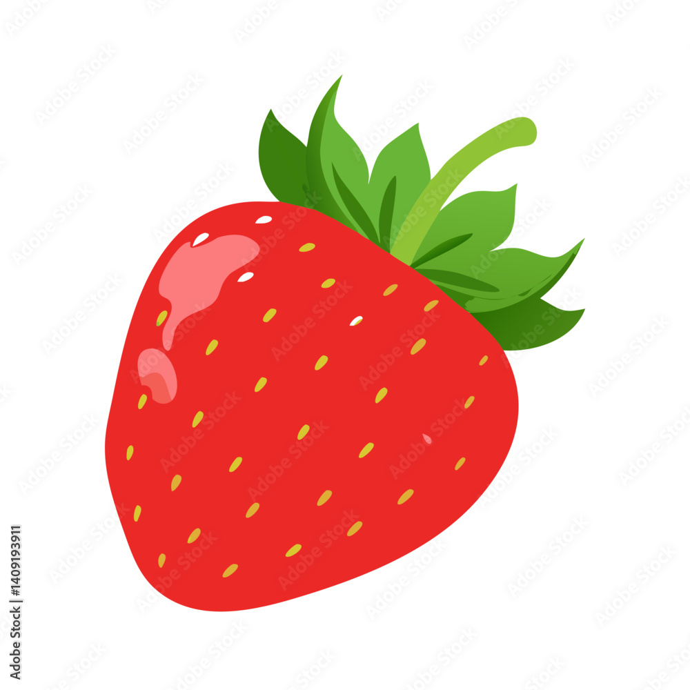 strawberry isolated on white background strawberry isolated on white background