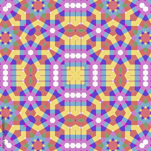 Tartan fabric pattern. Mixed plaid, checkered, gingham texture for tablecloth, picnic, bedsheet, curtain, skirt, gift tag etc printing