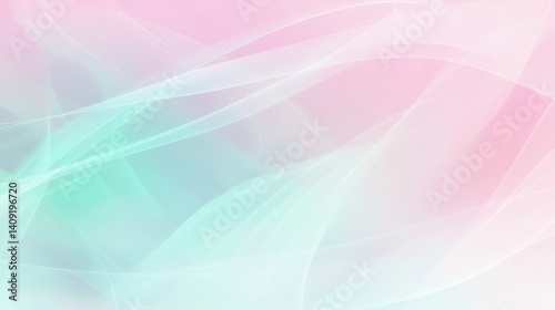 Wallpaper Mural Pastel Colors Abstract Background: Soft Flowing Artistic Design with Elegant Fluid Wave Texture for Graphic Illustration Torontodigital.ca