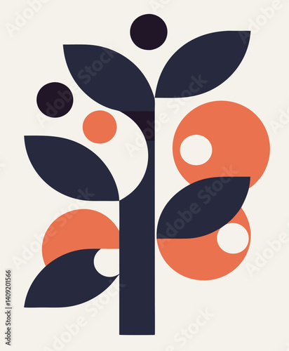 plum tree vector 63.eps, plum tree vector 