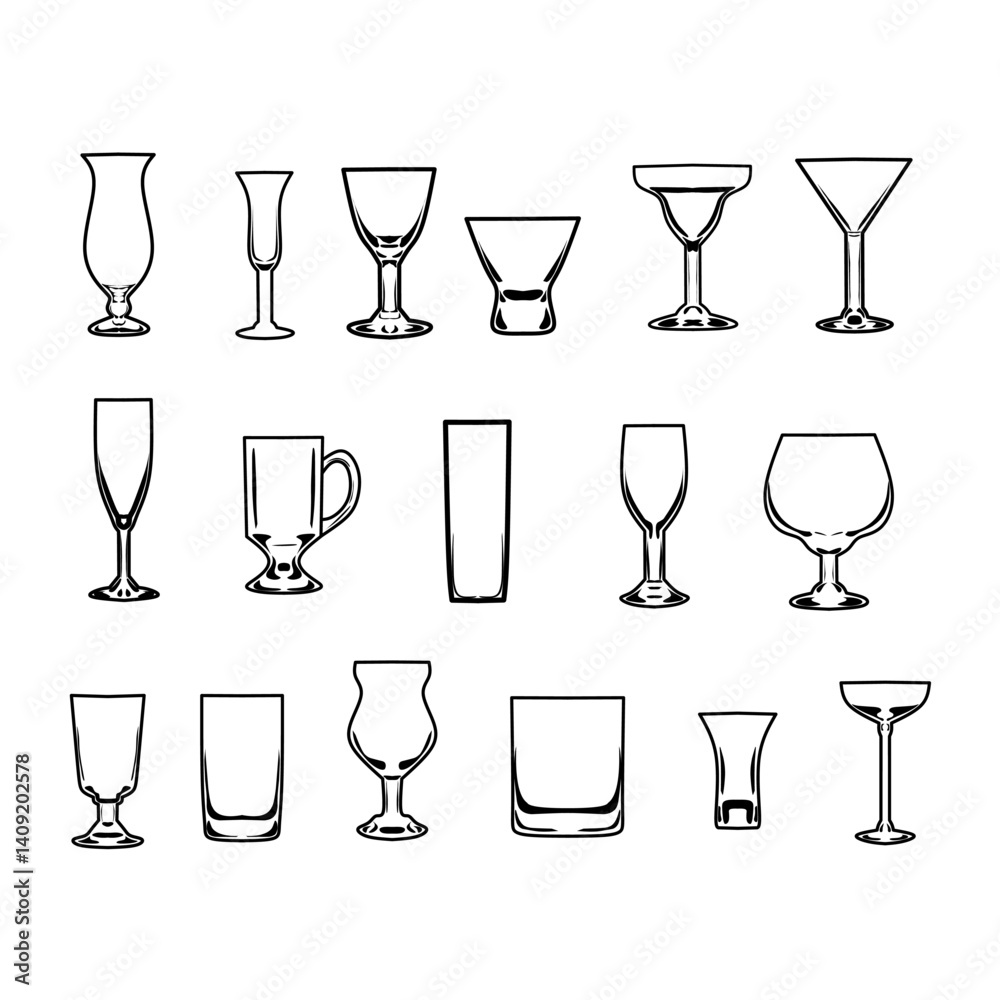 set of wine glasses set of wine glasses