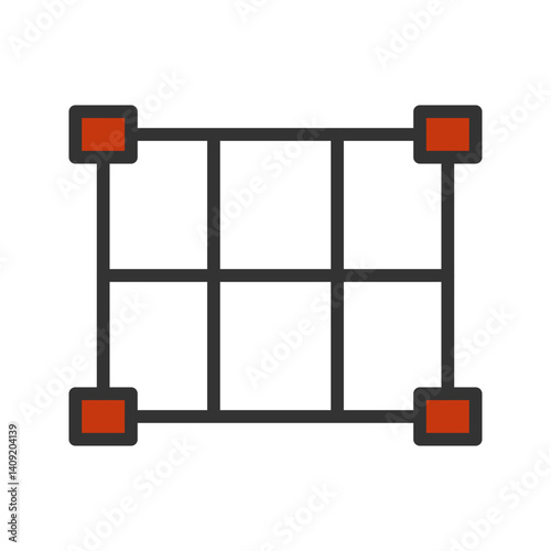 Crop Original icon vector image. Suitable for mobile apps, web apps and print media.