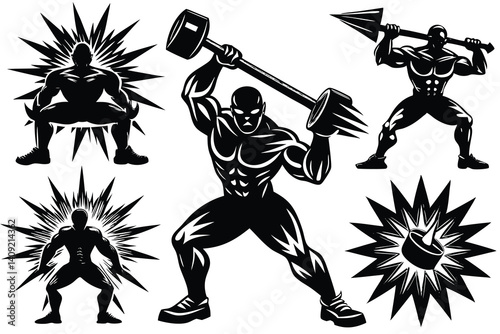 A miner emerging from underground with a pickaxe on shoulder, dirt-covered, but proud — a silhouette with high emotional depth