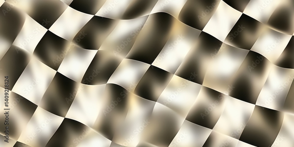 Abstract checkerboard pattern background, neatly woven, smooth, soft and charming, top view.