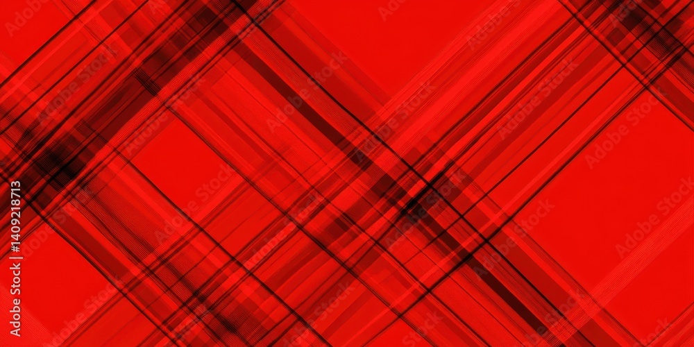 abstract Red Scottish pattern background