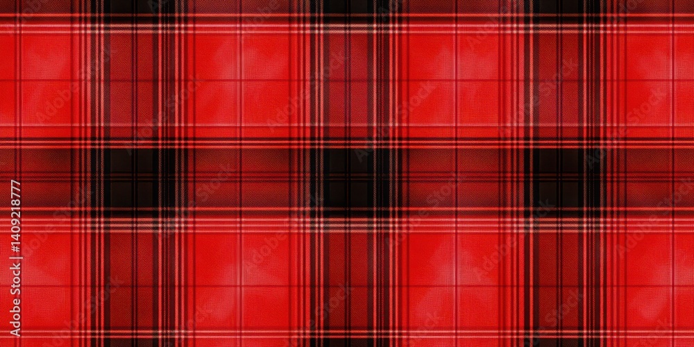abstract Red Scottish pattern background