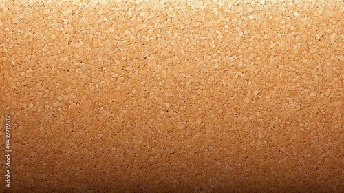 Obraz na płótnie High-detail macro shot of cork board texture, showing its rough, grainy surface with small cracks. w salonie