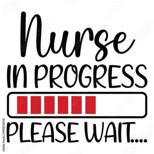 Watercolor Style Nurse Life Sublimation for Frontline Heroes

