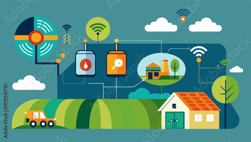 By integrating digital field mapping with other precision agriculture technologies such as automated equipment and sensor networks farmers can optimize their operations for maximum. Vector
