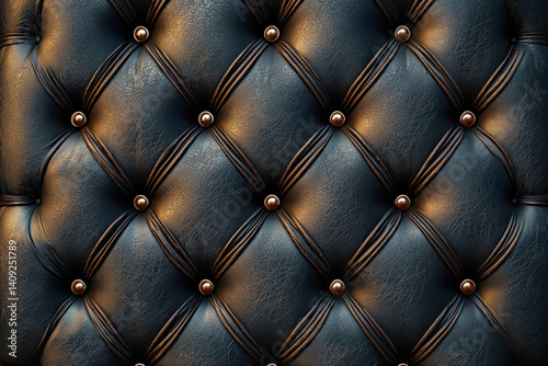 A rich leather background s...