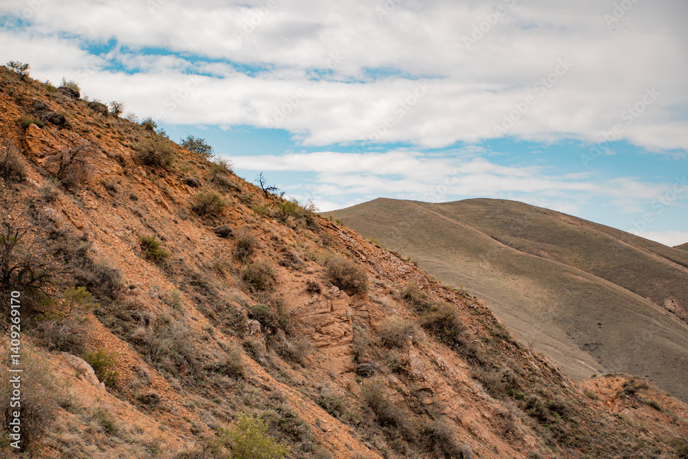 mountain road in the mountains