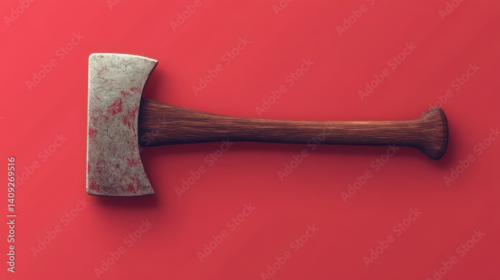axe icon in flat style, minimal and isolated axe icon in flat style, minimal and isolated