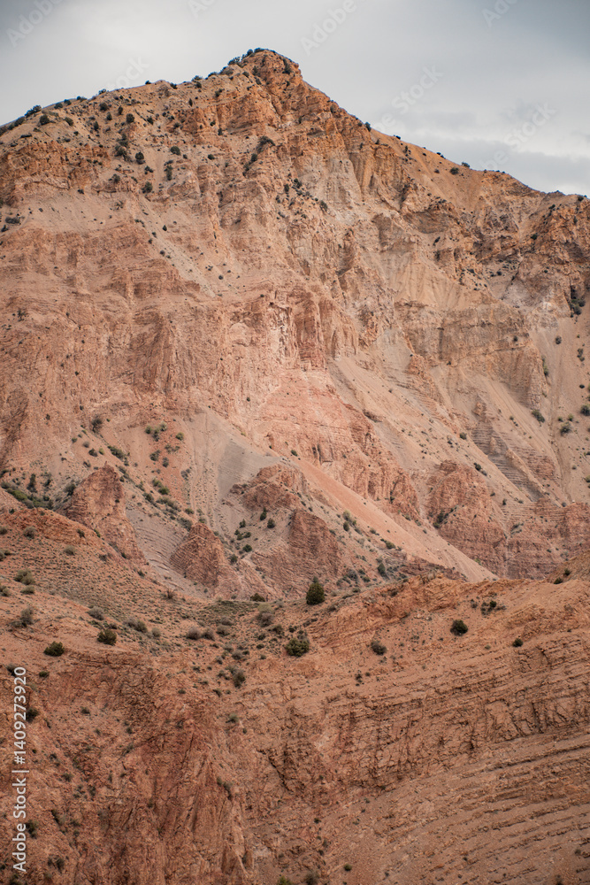 mountain landscape in the desert