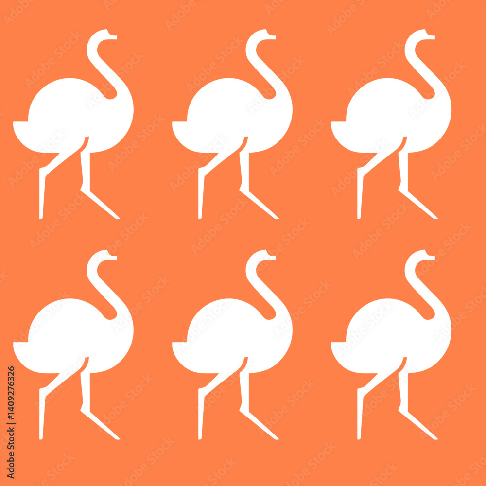 Obraz premium geometric icon animal