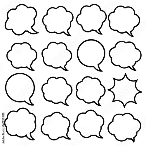 Comic Book Speech Bubbles